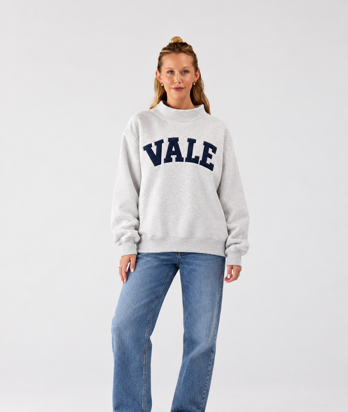 Vale signature mock neck