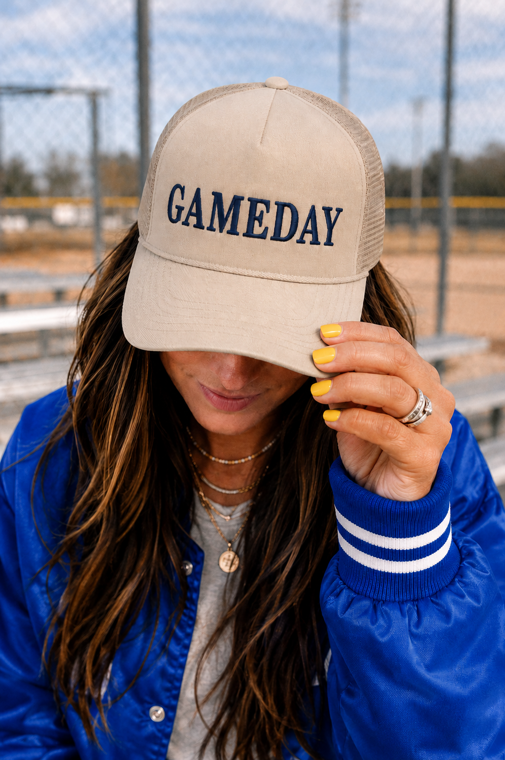 Gameday Cream Hat