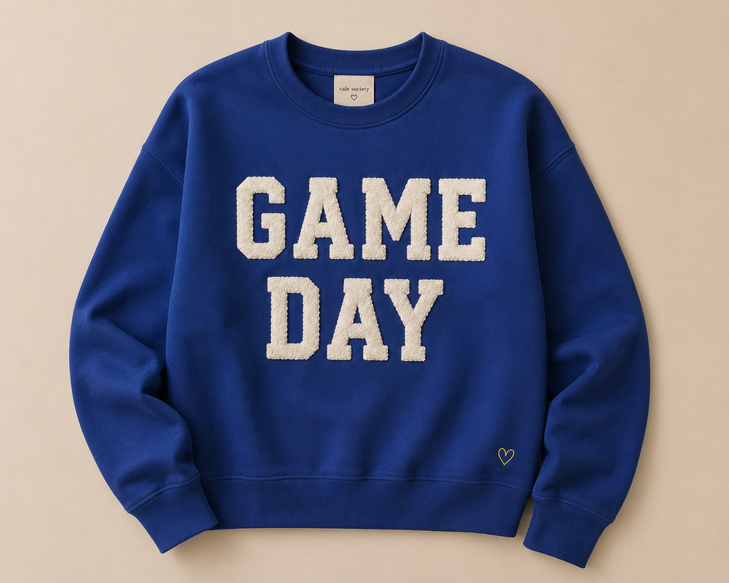 Gameday Sweater - Royal Blue